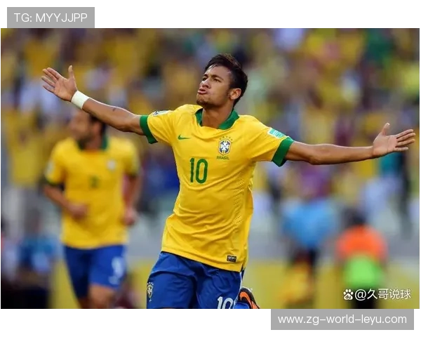 内马尔弧线球妙传撕开防线，巴西攻势如潮水